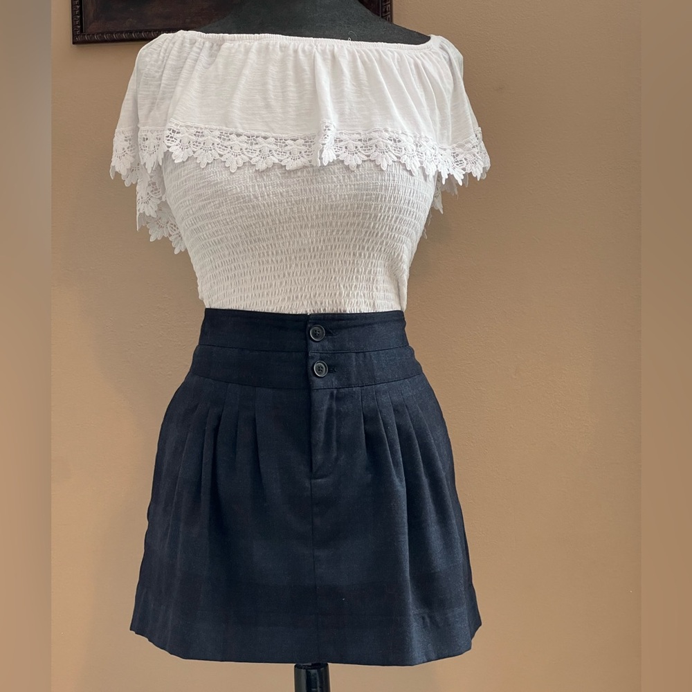 Gap Navy Blue Skirt